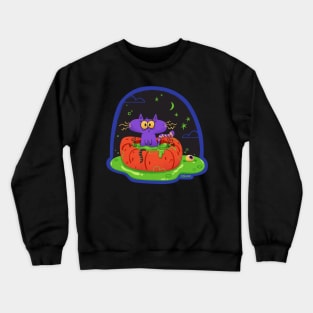 Kitty in the brew Crewneck Sweatshirt